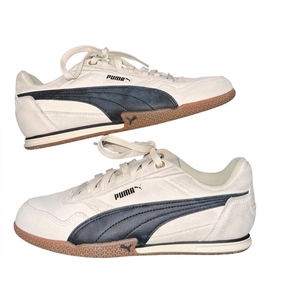 Puma Shoes - Puma Bella Donna SD Sneaker - Women's Cream Off White & Black Size 6.5
